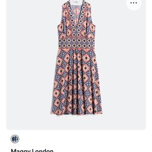 Floral Sleeveless Top in Pink and Blue